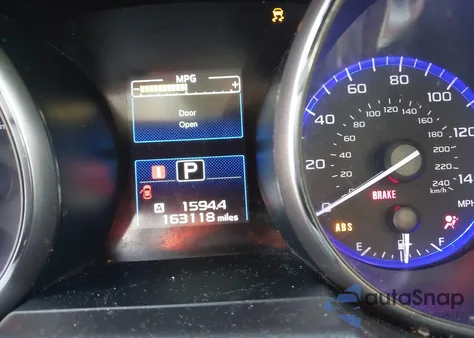 2016 Subaru Outback 2.5I Premium z USA, uszkodzony, nr VIN 4S4BSACCXG3323250